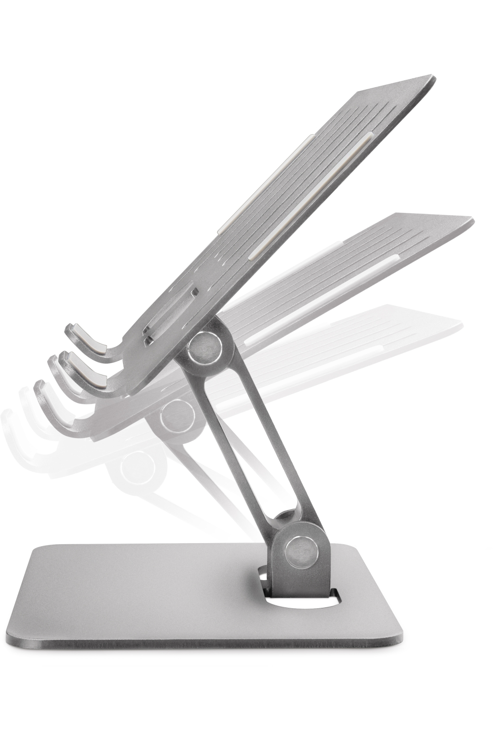 Mobilize Foldable Aluminium Tablet Stand Silver - Afbeelding 2