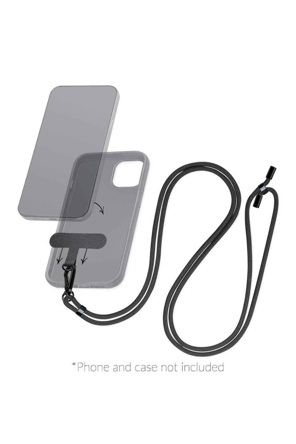 Mobilize Nylon Lanyard Black