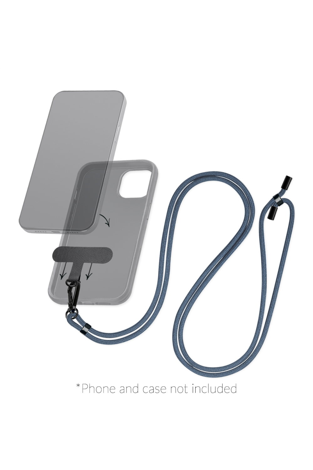 Mobilize Nylon Lanyard Blue
