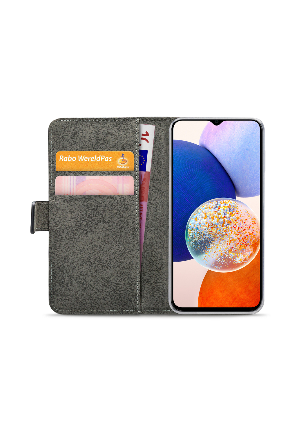 Mobilize Classic Gelly Wallet Book Case Samsung Galaxy A14 4G/5G Black - Afbeelding 3
