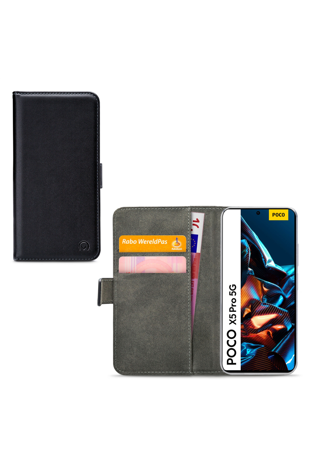 Mobilize Classic Gelly Wallet Book Case Xiaomi Poco X5 Pro 5G Black