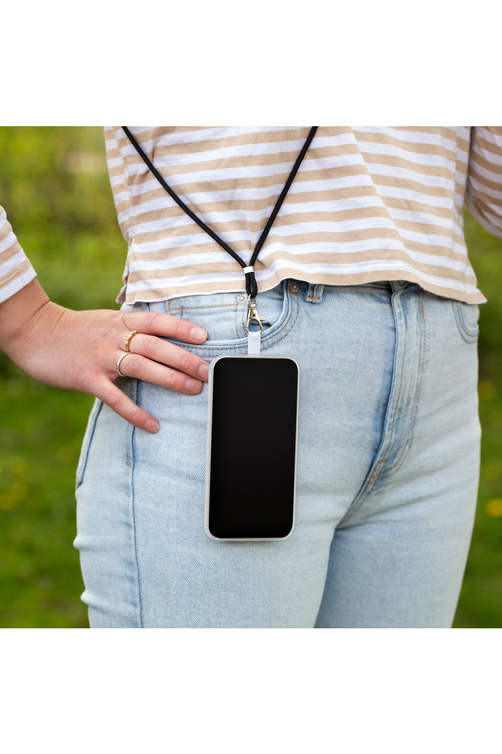 My Style Smartphone Lanyard Black - Afbeelding 5