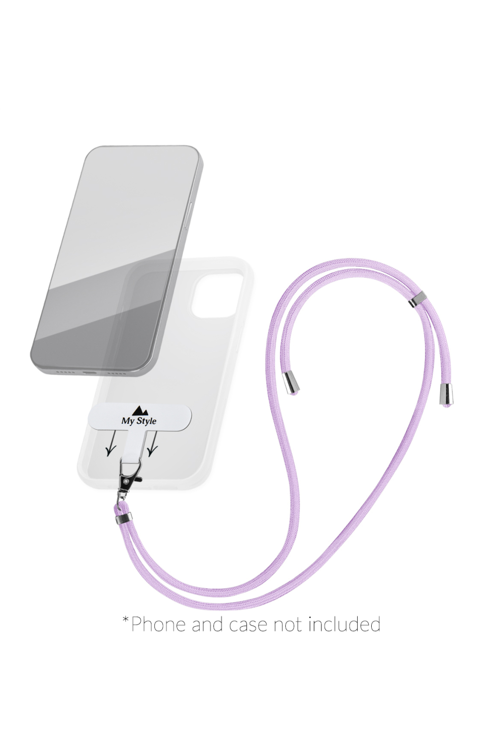 My Style Smartphone Lanyard Purple