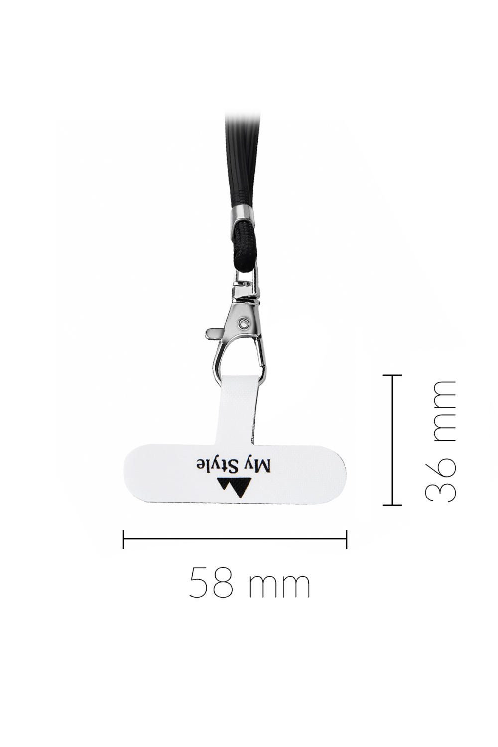 My Style Smartphone Lanyard Purple - Afbeelding 3