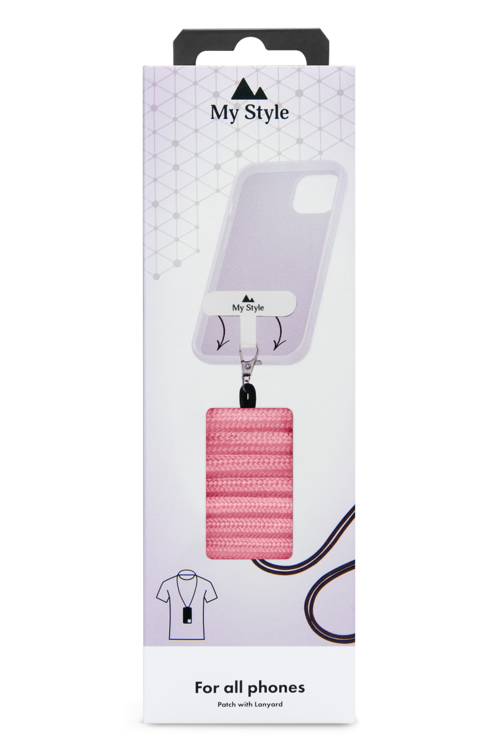 My Style Smartphone Lanyard Pink - Afbeelding 6