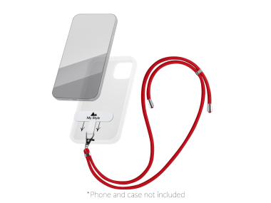My Style Smartphone Lanyard Red