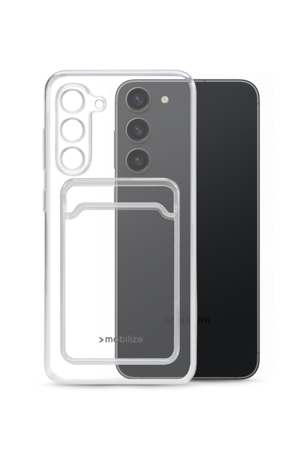 Mobilize Gelly Card Case Samsung Galaxy S23+ 5G Clear