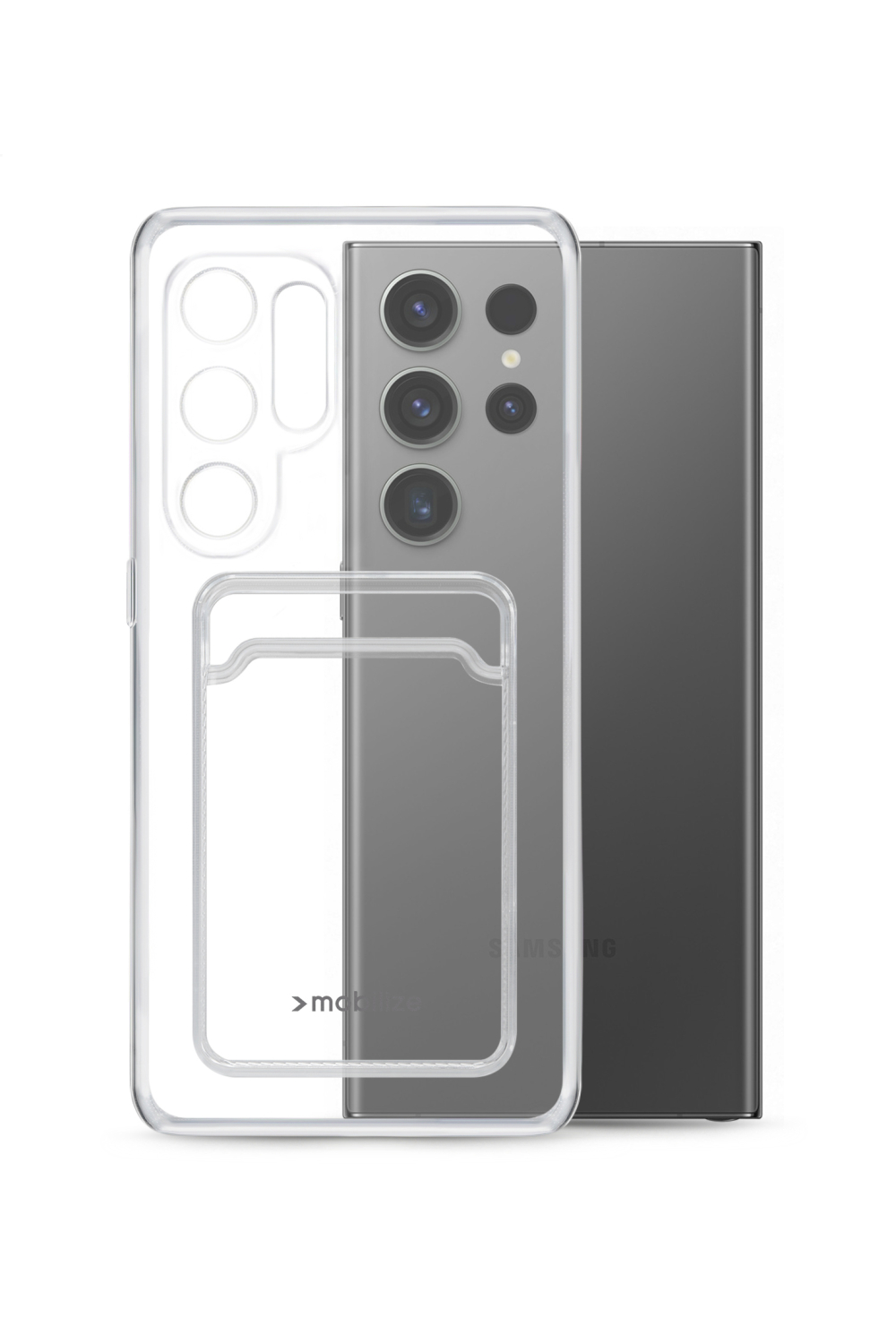 Mobilize Gelly Card Case Samsung Galaxy S23 Ultra 5G Clear