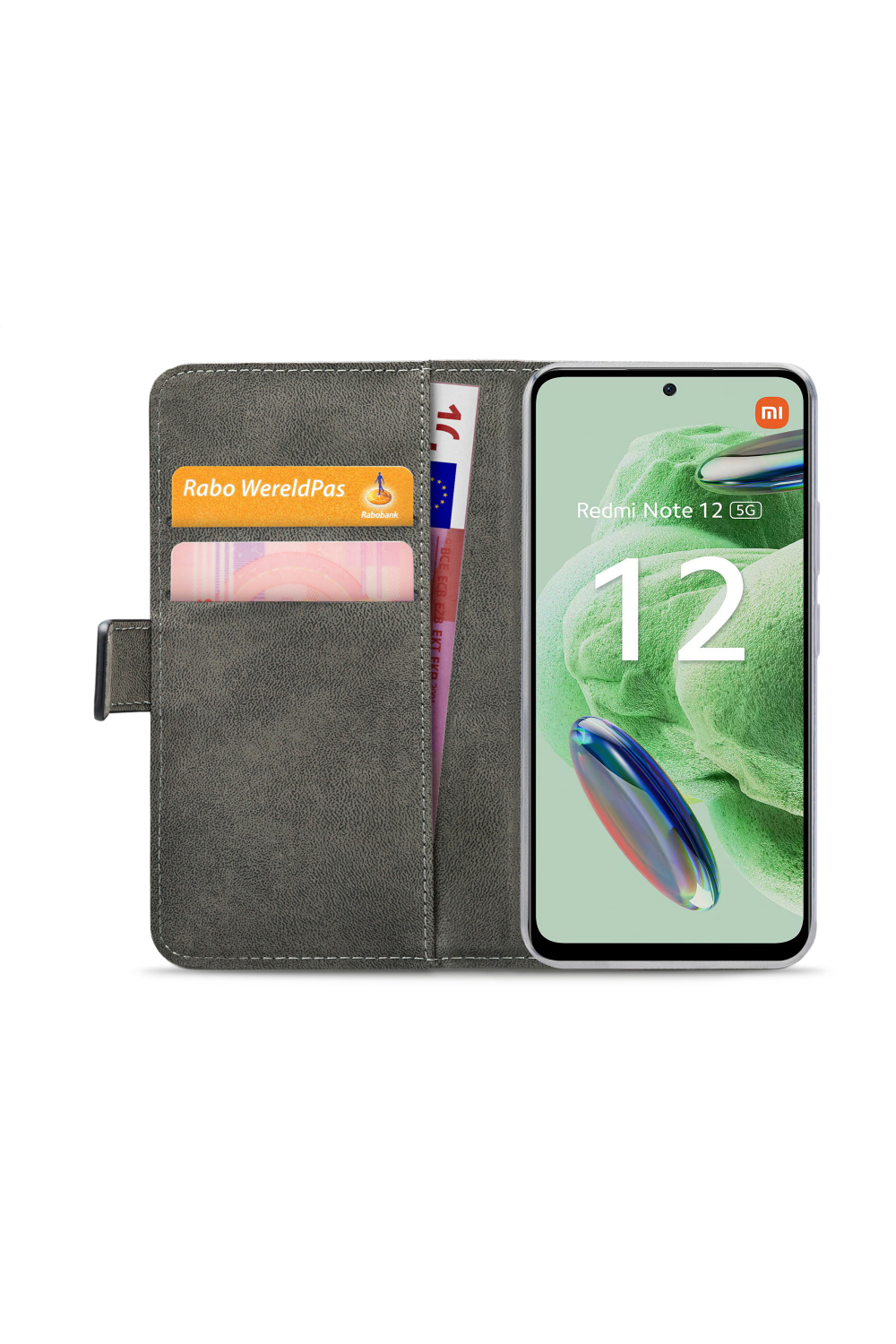 Mobilize Classic Gelly Wallet Book Case Xiaomi Redmi Note 12 5G Black - Afbeelding 4