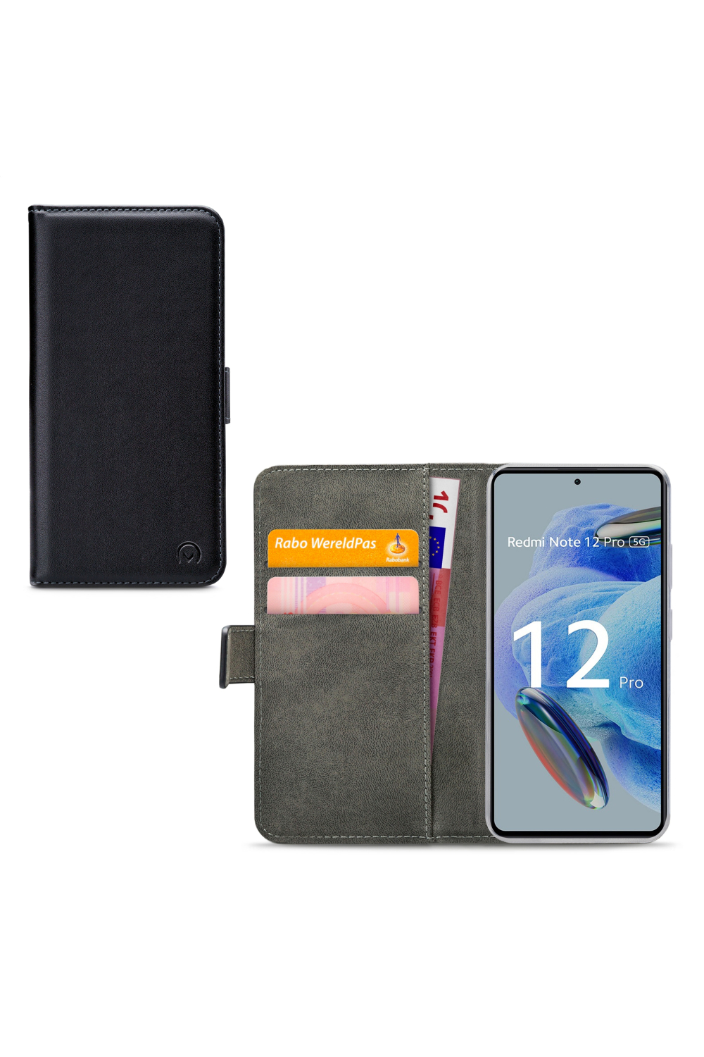 Mobilize Classic Gelly Wallet Book Case Xiaomi Redmi Note 12 Pro 5G Black