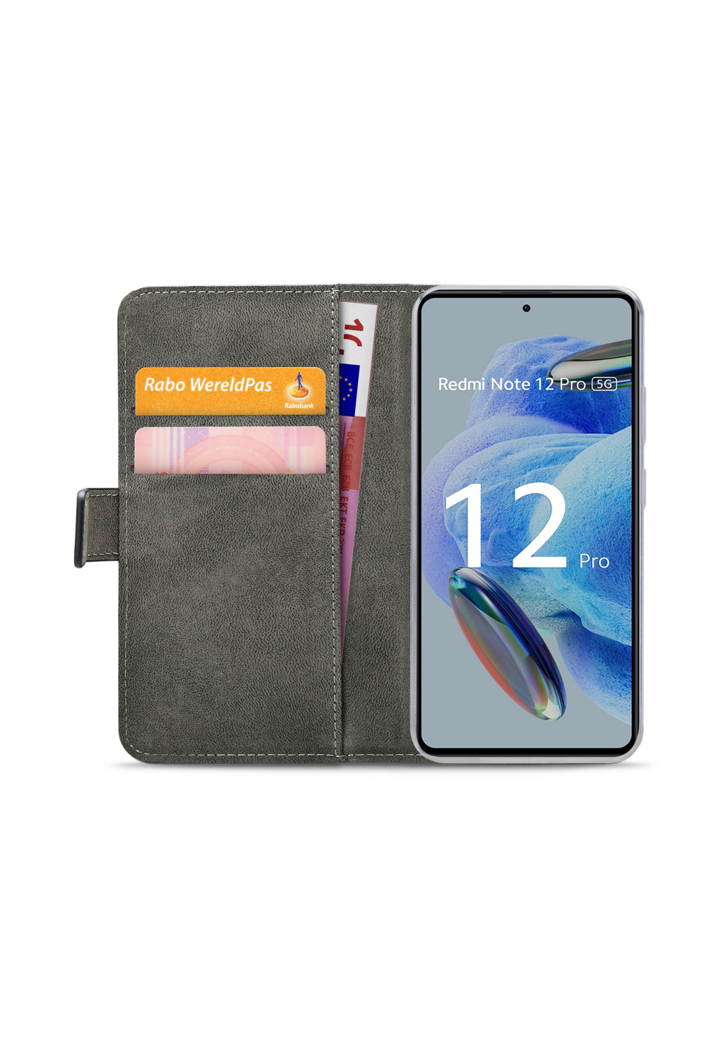 Mobilize Classic Gelly Wallet Book Case Xiaomi Redmi Note 12 Pro 5G Black - Afbeelding 4