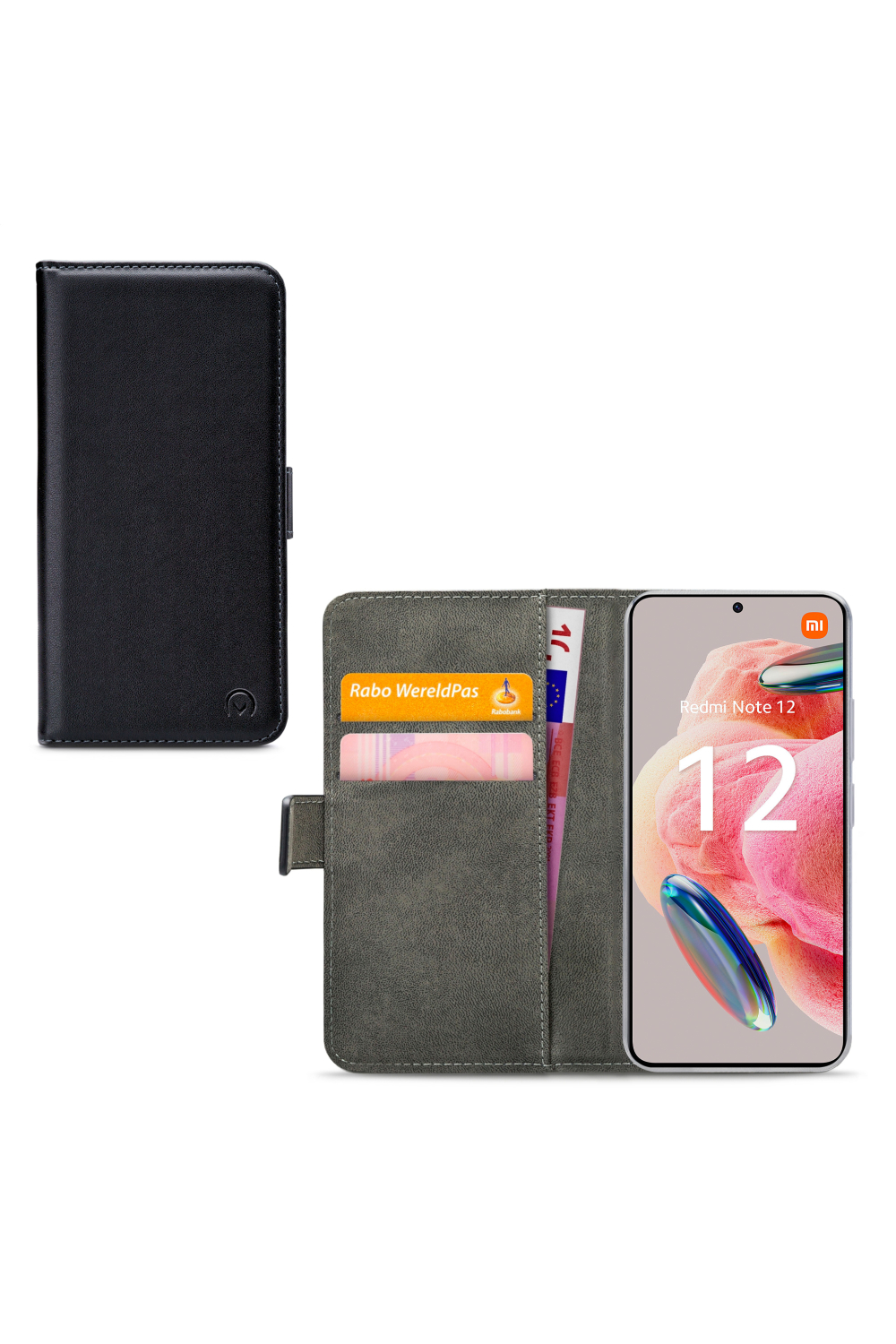 Mobilize Classic Gelly Wallet Book Case Xiaomi Redmi Note 12 4G Black