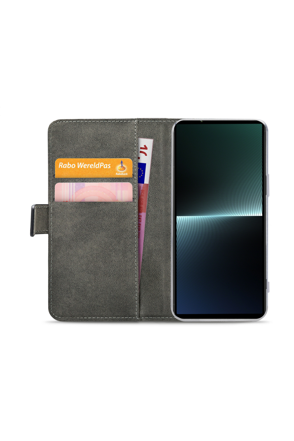 Mobilize Classic Gelly Wallet Book Case Sony Xperia 1 V Black - Afbeelding 4