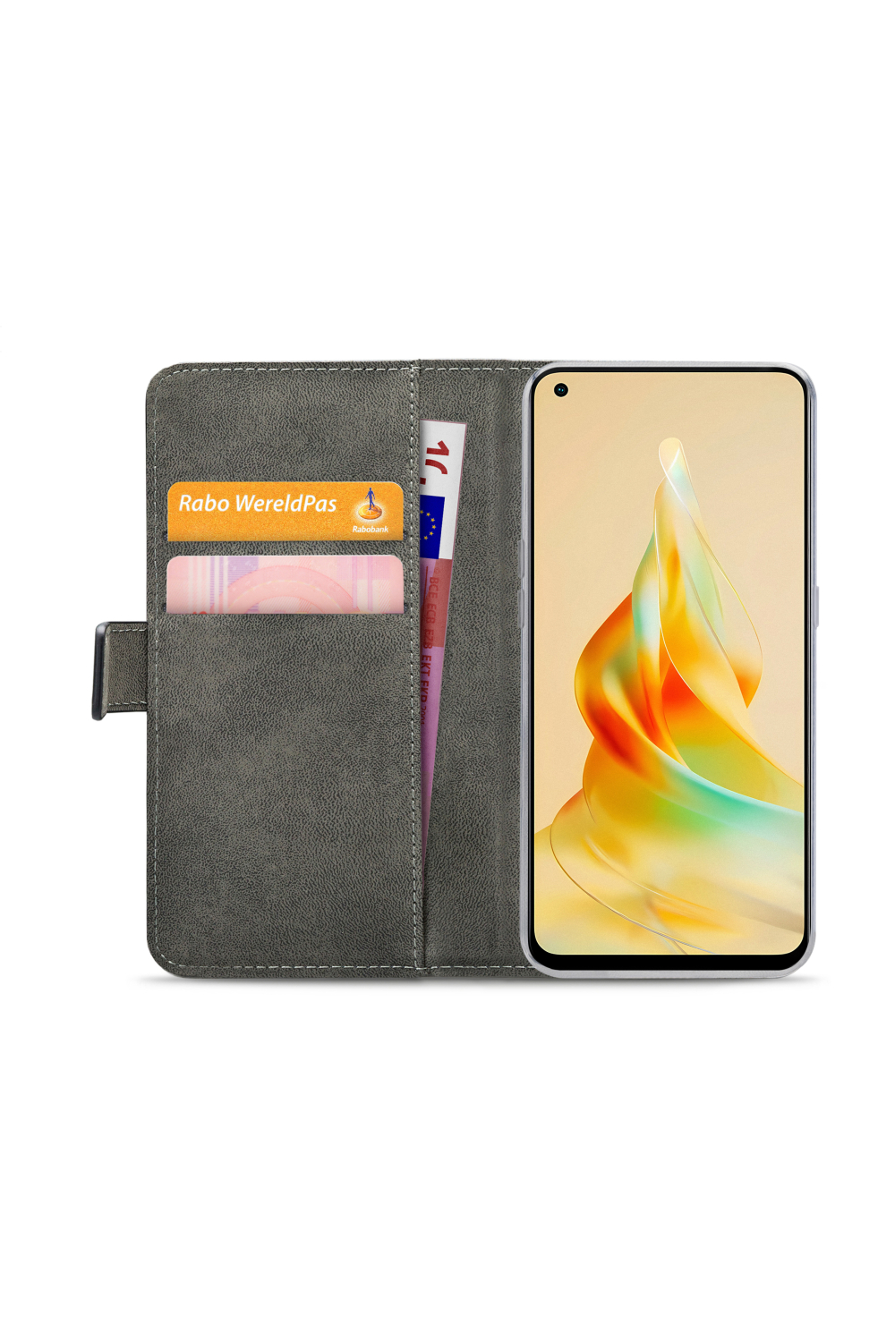 Mobilize Classic Gelly Wallet Book Case Oppo Reno8 T 4G Black - Afbeelding 4