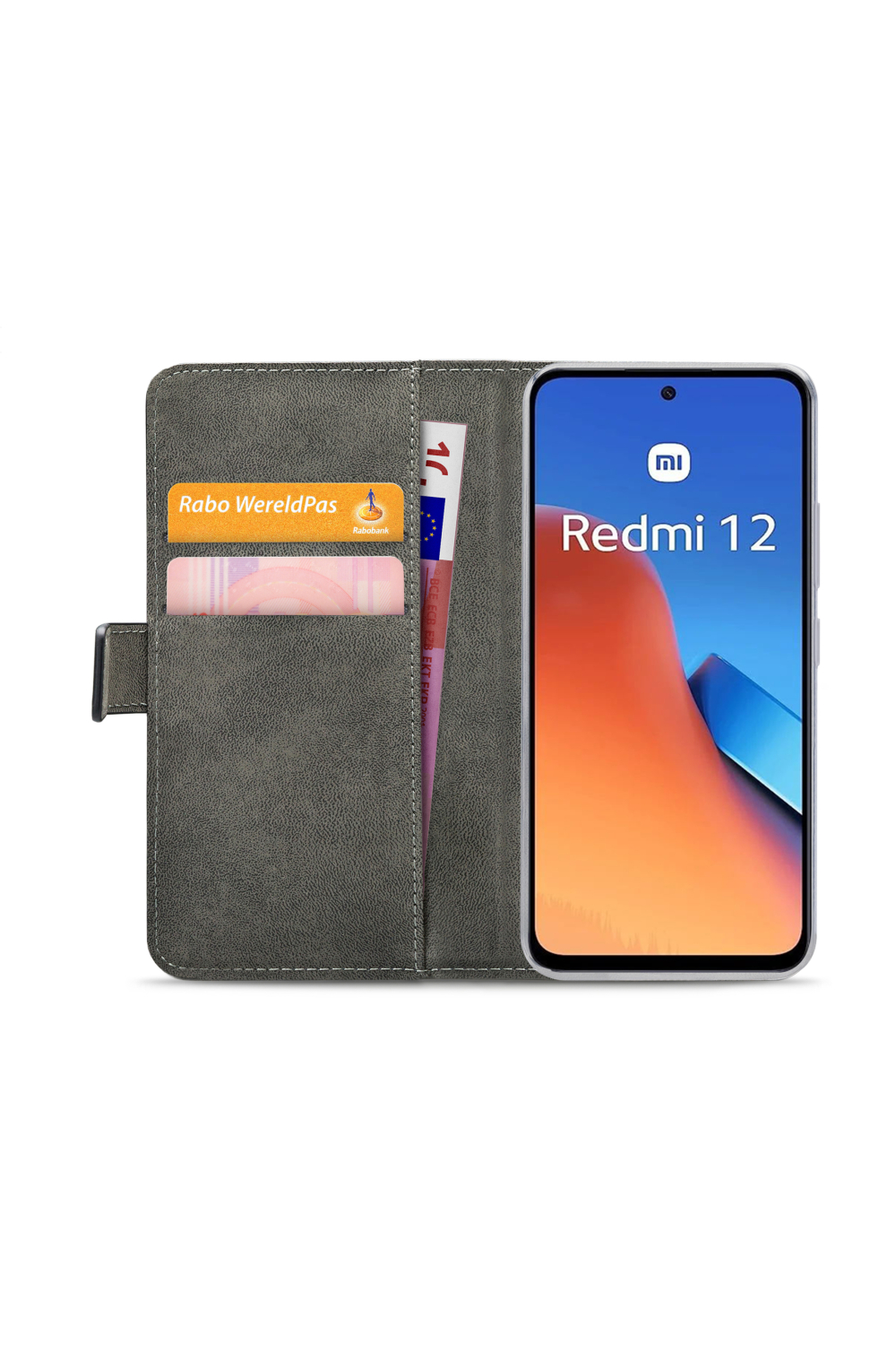 Mobilize Classic Gelly Wallet Book Case Xiaomi Redmi 12 Black - Afbeelding 4