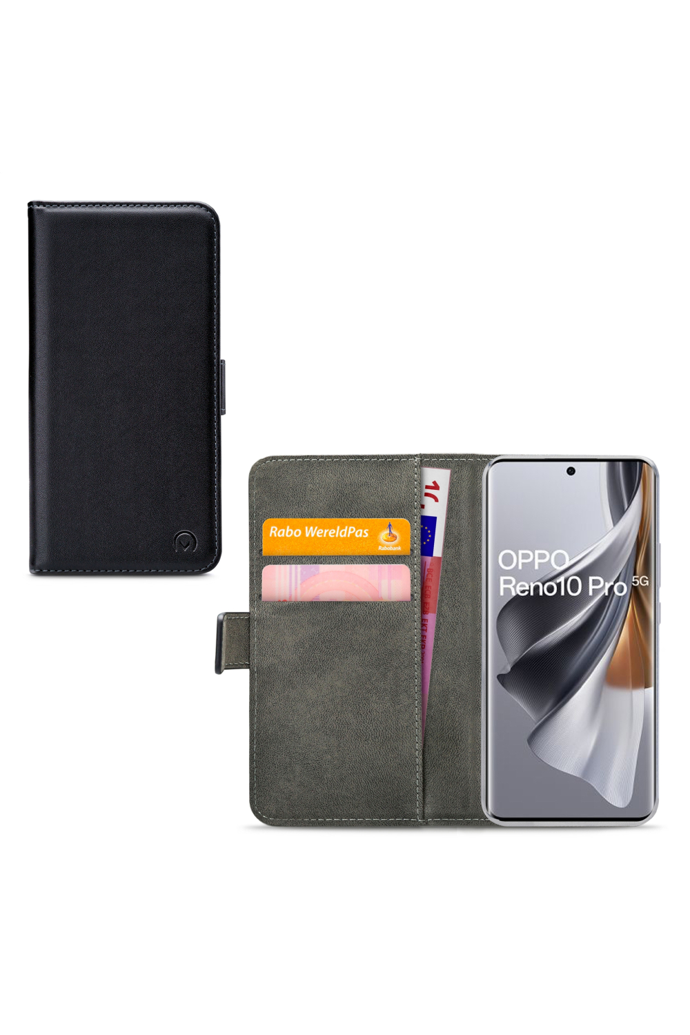 Mobilize Classic Gelly Wallet Book Case Oppo Reno10/Reno10 Pro 5G Black