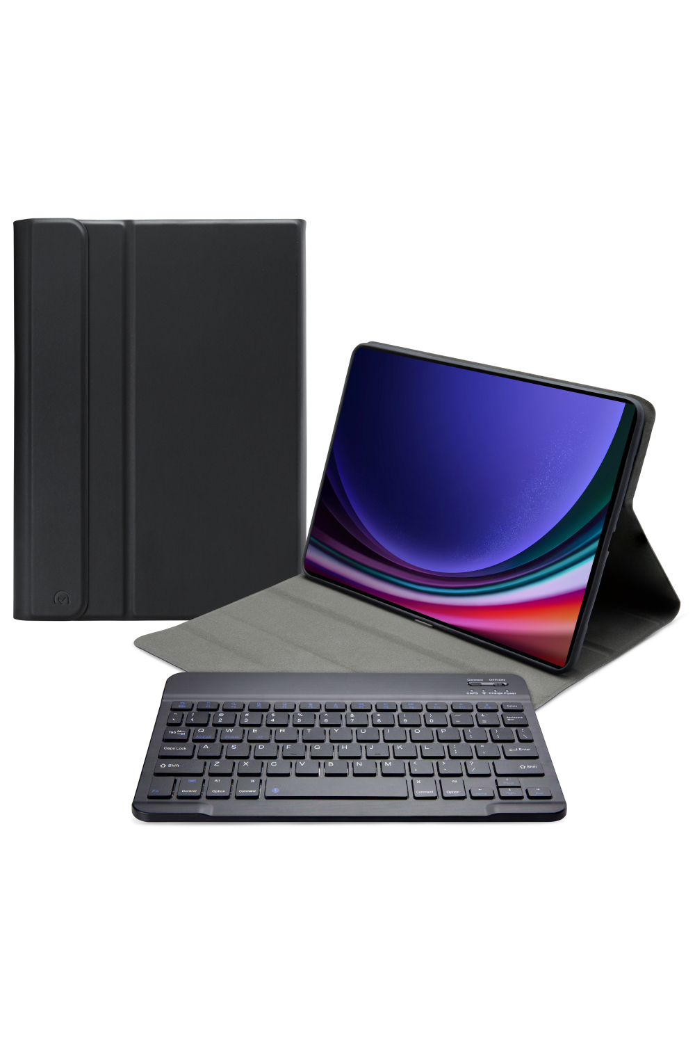 Mobilize Detachable Bluetooth Keyboard Case Samsung Galaxy Tab S9 11/S9 Fe 10.9 Black Qwerty