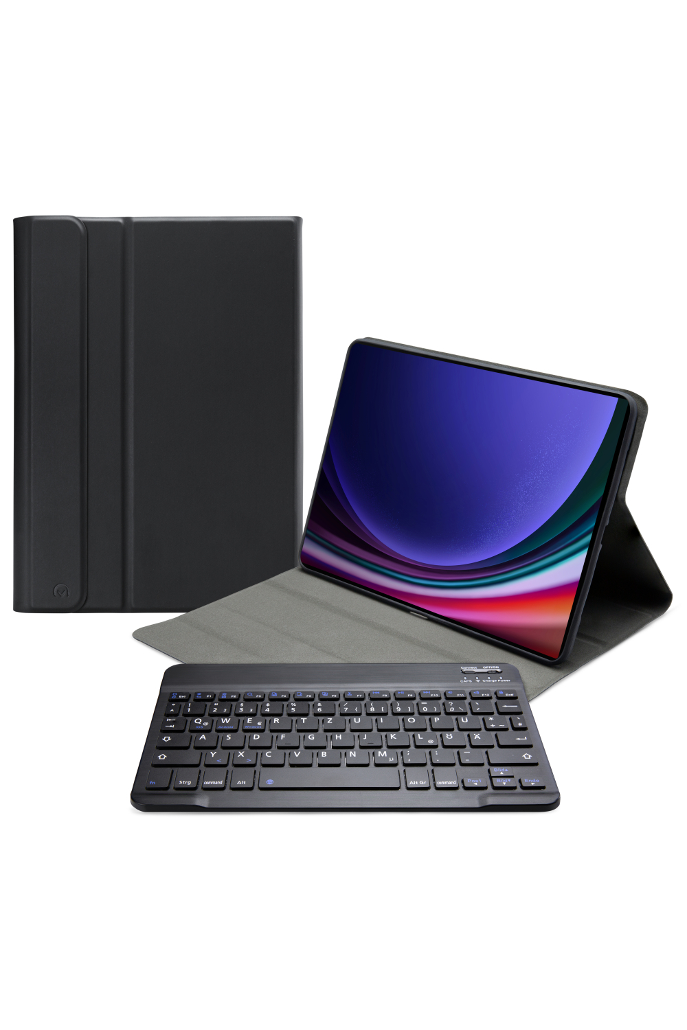 Mobilize Detachable Bluetooth Keyboard Case Samsung Galaxy Tab S9 11/S9 Fe 10.9 Black Qwertz
