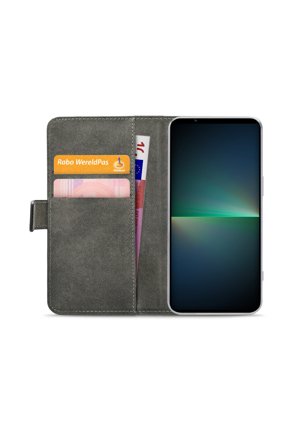 Mobilize Classic Gelly Wallet Book Case Sony Xperia 5 V Black - Afbeelding 4