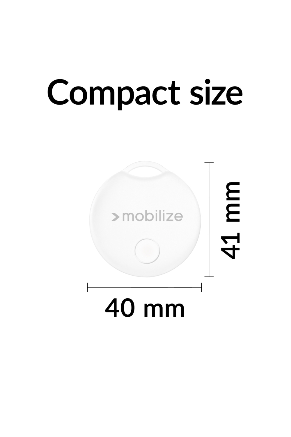 Mobilize Find My Smart Tag White - Afbeelding 3