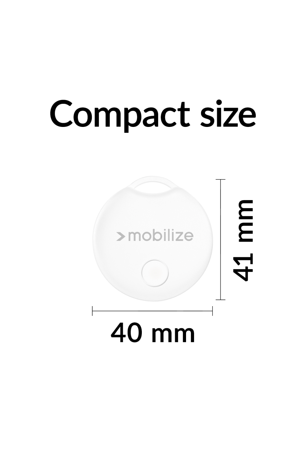Mobilize Find My Smart Tag White (3-Pack) - Afbeelding 4