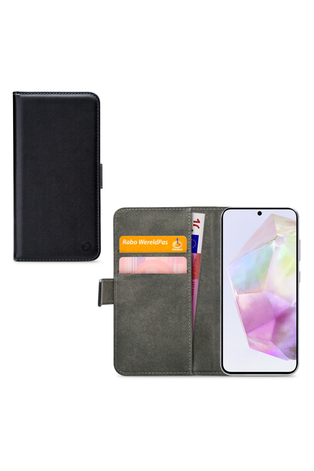Mobilize Classic Gelly Wallet Book Case Samsung Galaxy A35 5G Black