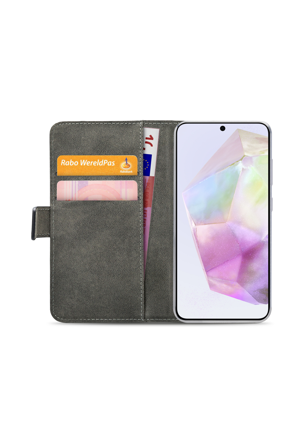 Mobilize Classic Gelly Wallet Book Case Samsung Galaxy A35 5G Black - Afbeelding 4