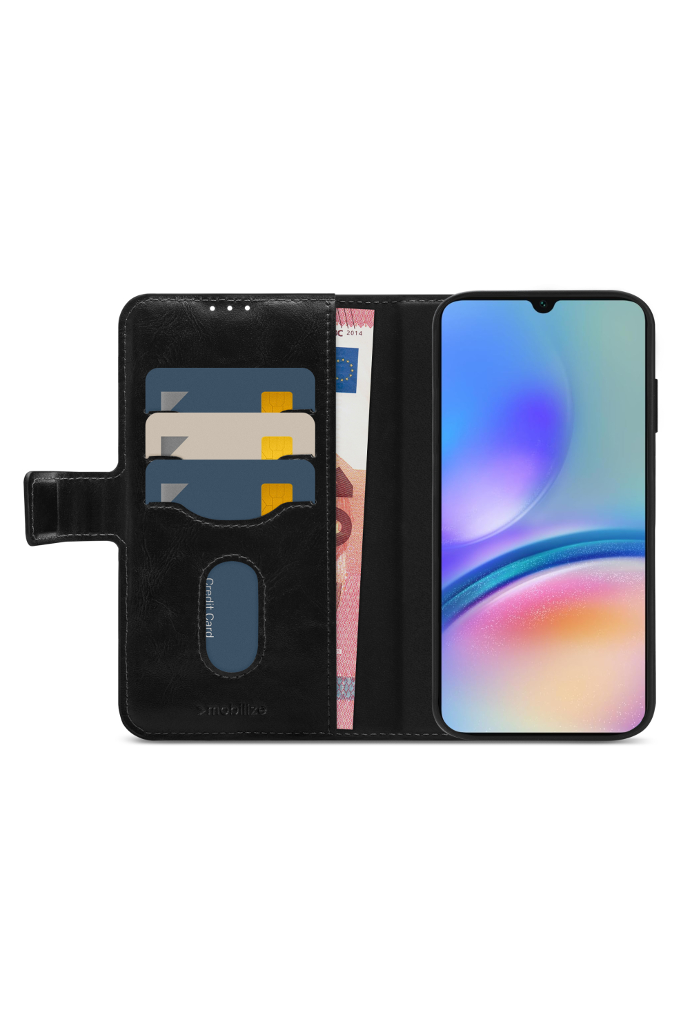 Mobilize 2In1 Magnet Gelly Wallet Case Samsung Galaxy A05S Black - Afbeelding 3