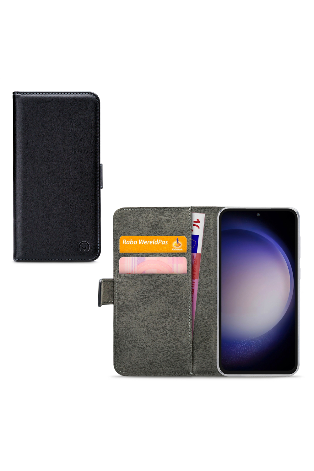 Mobilize Classic Gelly Wallet Book Case Samsung Galaxy S23 Fe 5G Black