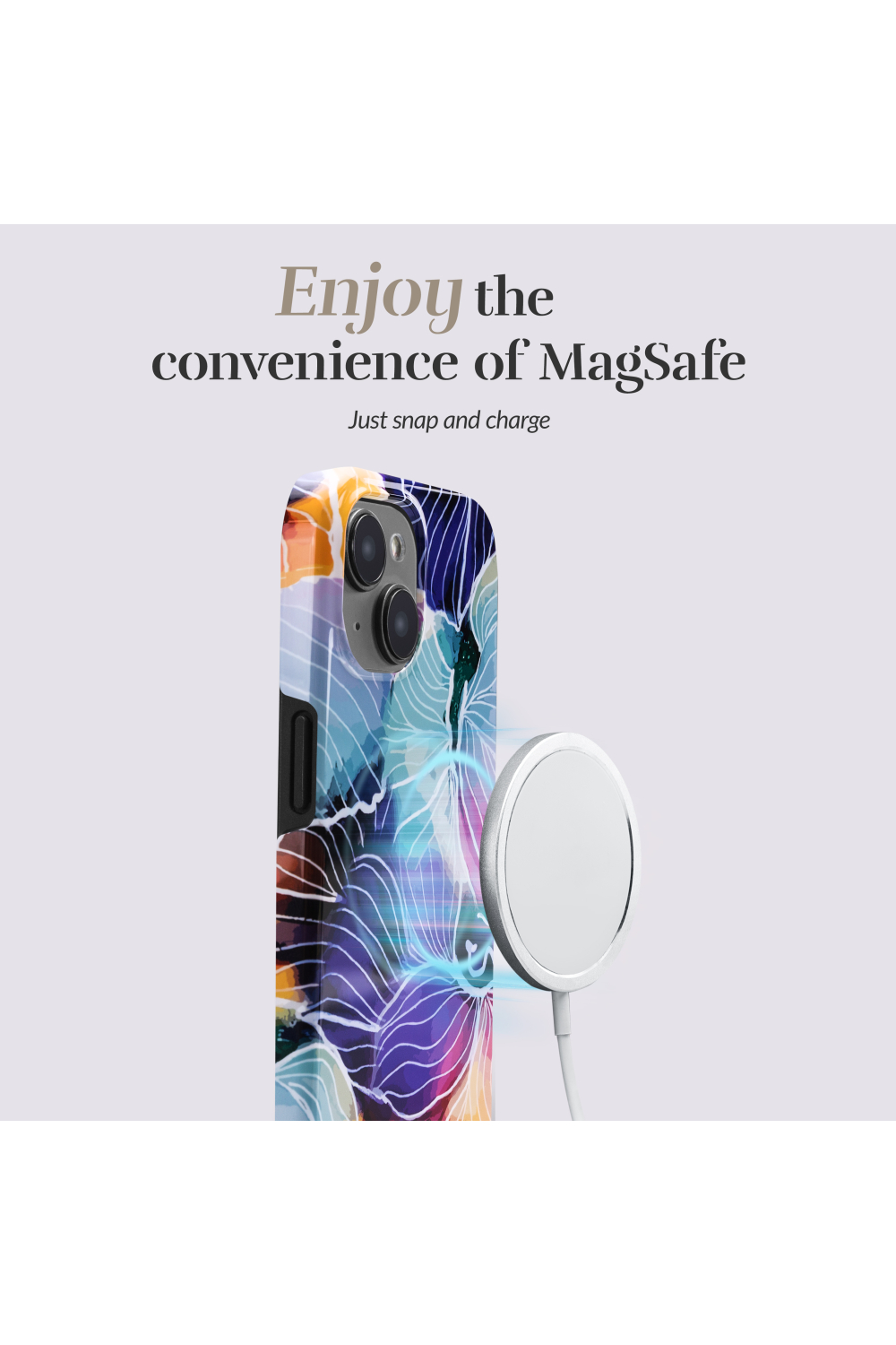 Mio By Mobilize Mio Flowers Magsafe Compatible For Iphone 15 Pro Max - Afbeelding 3