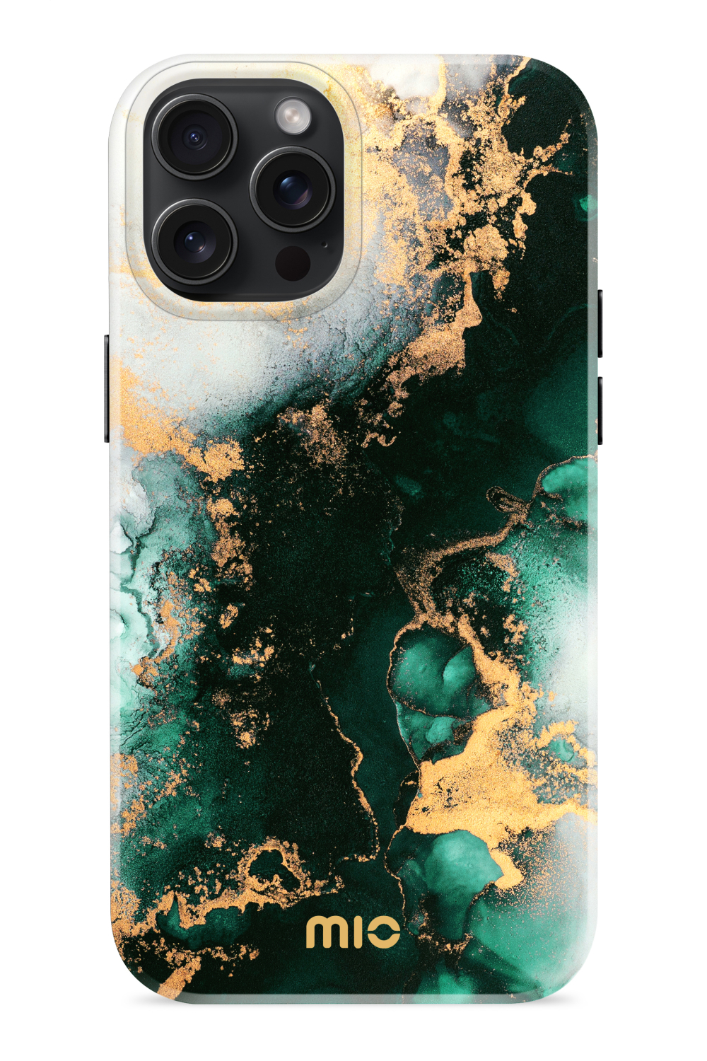 Mio By Mobilize Mio Green Marble Magsafe Compatible For Iphone 15 Pro Max
