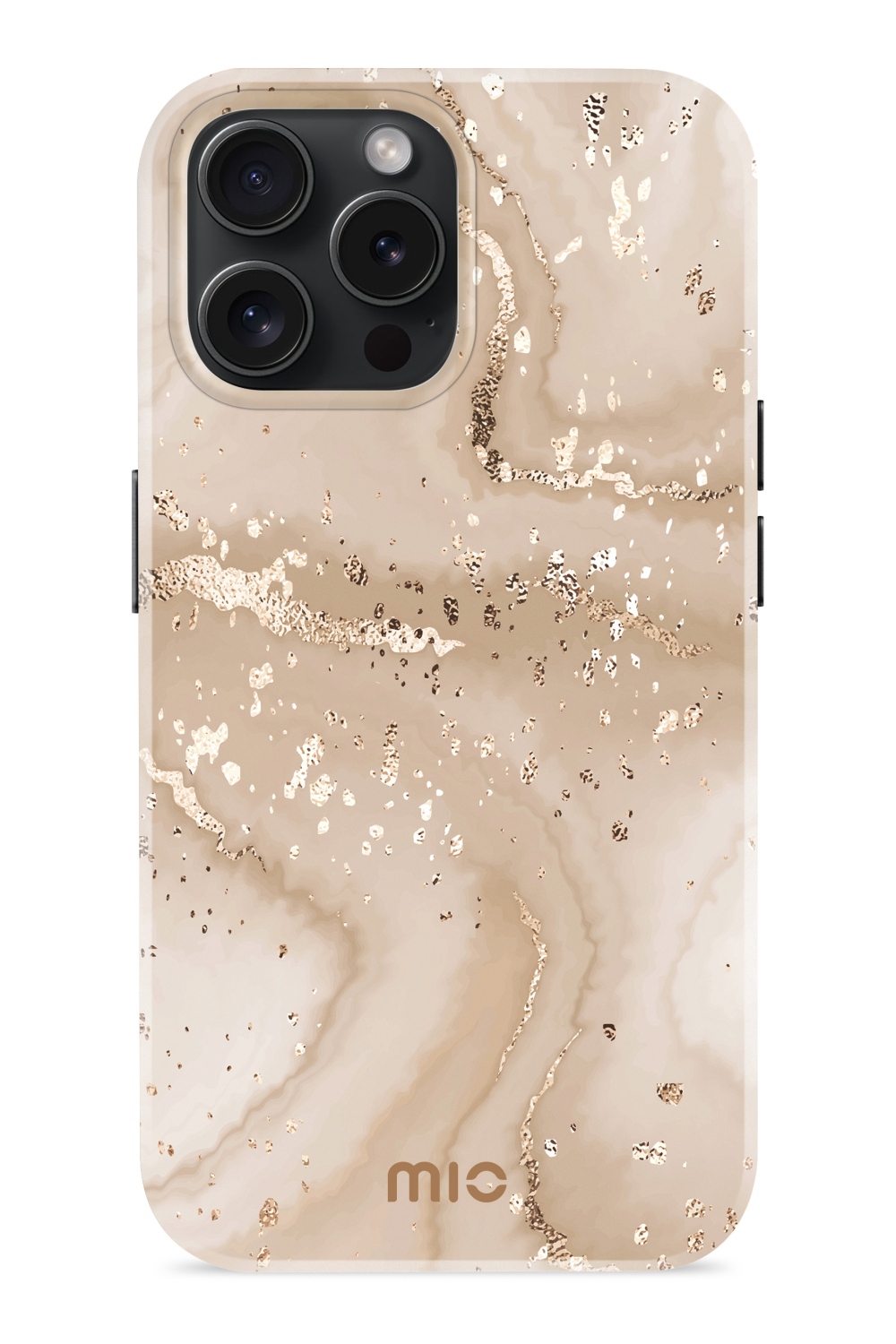 Mio By Mobilize Mio Gold Marble Magsafe Compatible For Iphone 15 Pro