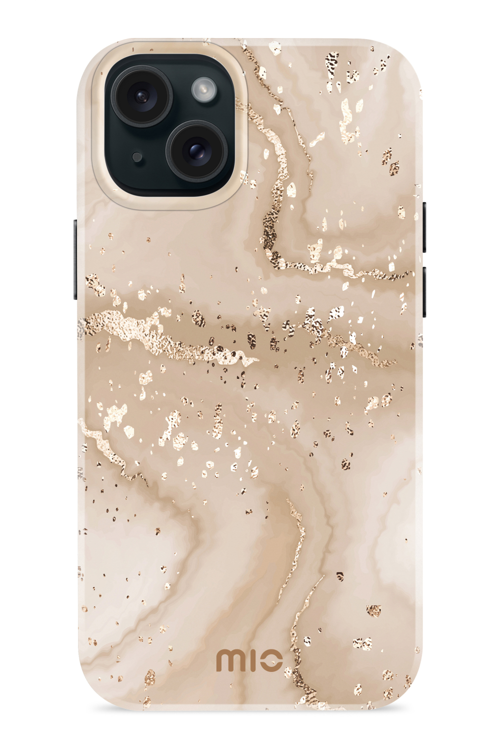 Mio By Mobilize Mio Gold Marble Magsafe Compatible For Iphone 14 Plus/15 Plus
