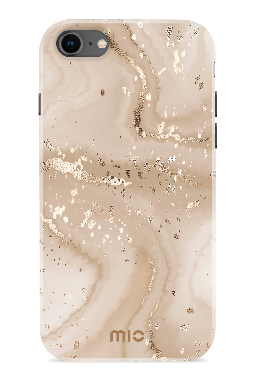 Mio By Mobilize Mio Gold Marble Magsafe Compatible For Iphone 7/8/Se (2020/2022)