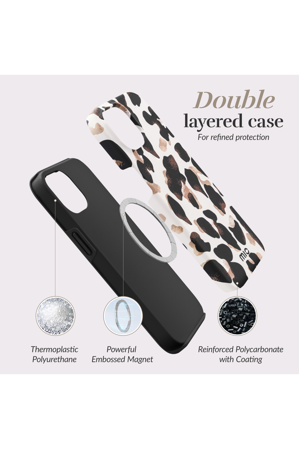 Mio By Mobilize Mio Leopard Magsafe Compatible For Iphone 13/14/15 - Afbeelding 6