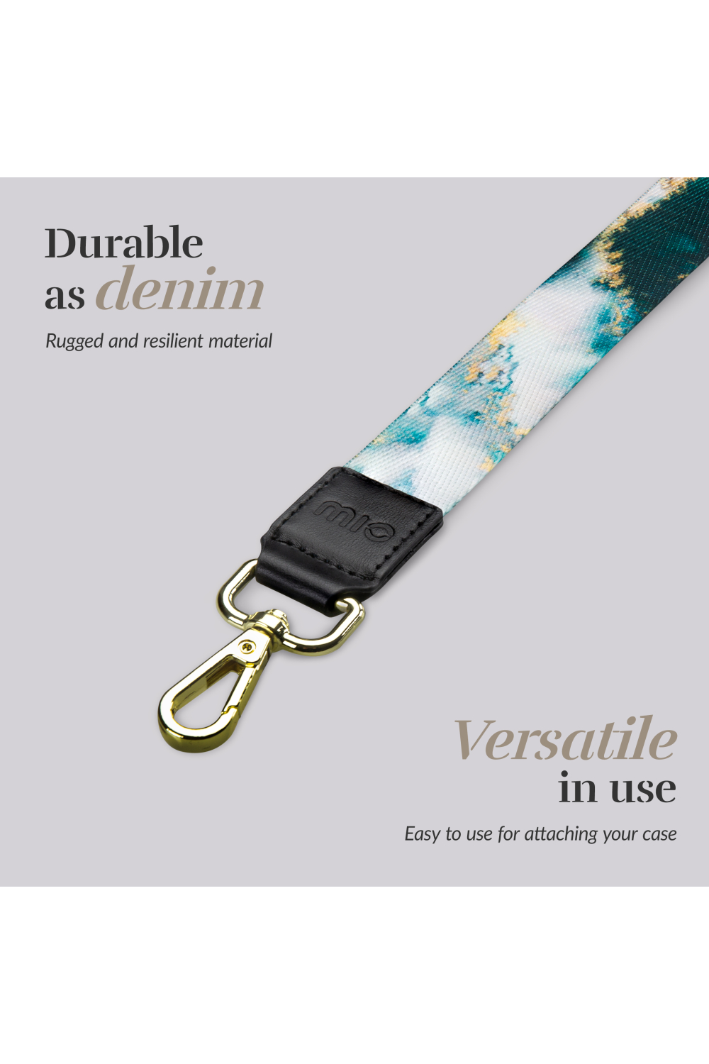 Mio By Mobilize Mio Lanyard Green Marble - Afbeelding 3