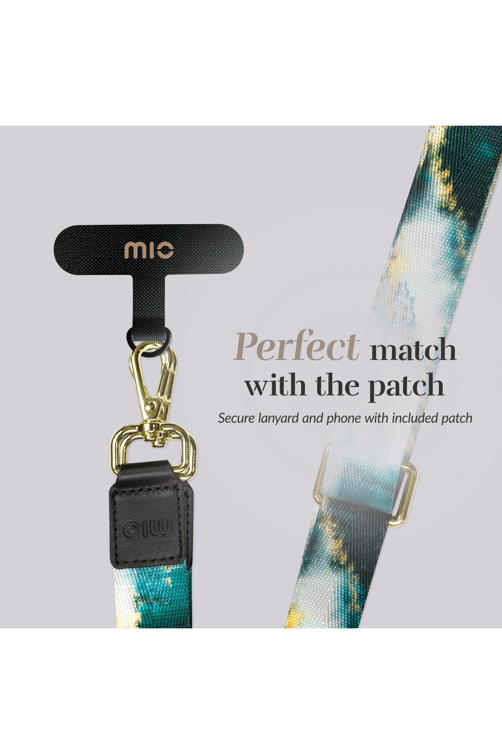 Mio By Mobilize Mio Lanyard Green Marble - Afbeelding 5