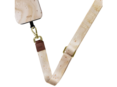 Mio By Mobilize Mio Lanyard Gold Marble