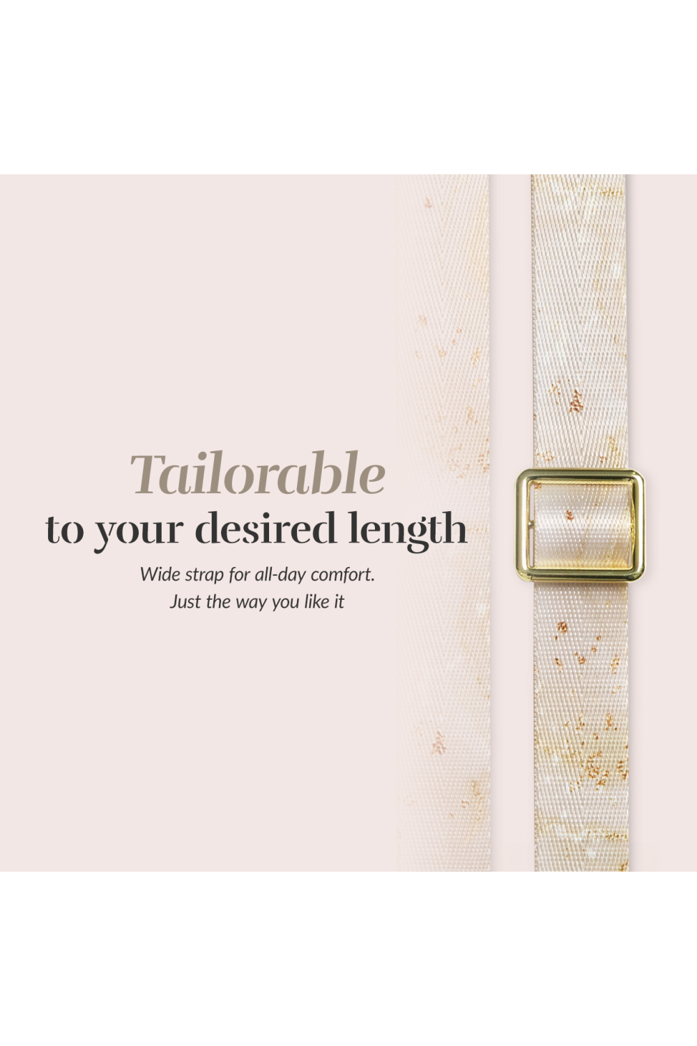Mio By Mobilize Mio Lanyard Gold Marble - Afbeelding 2