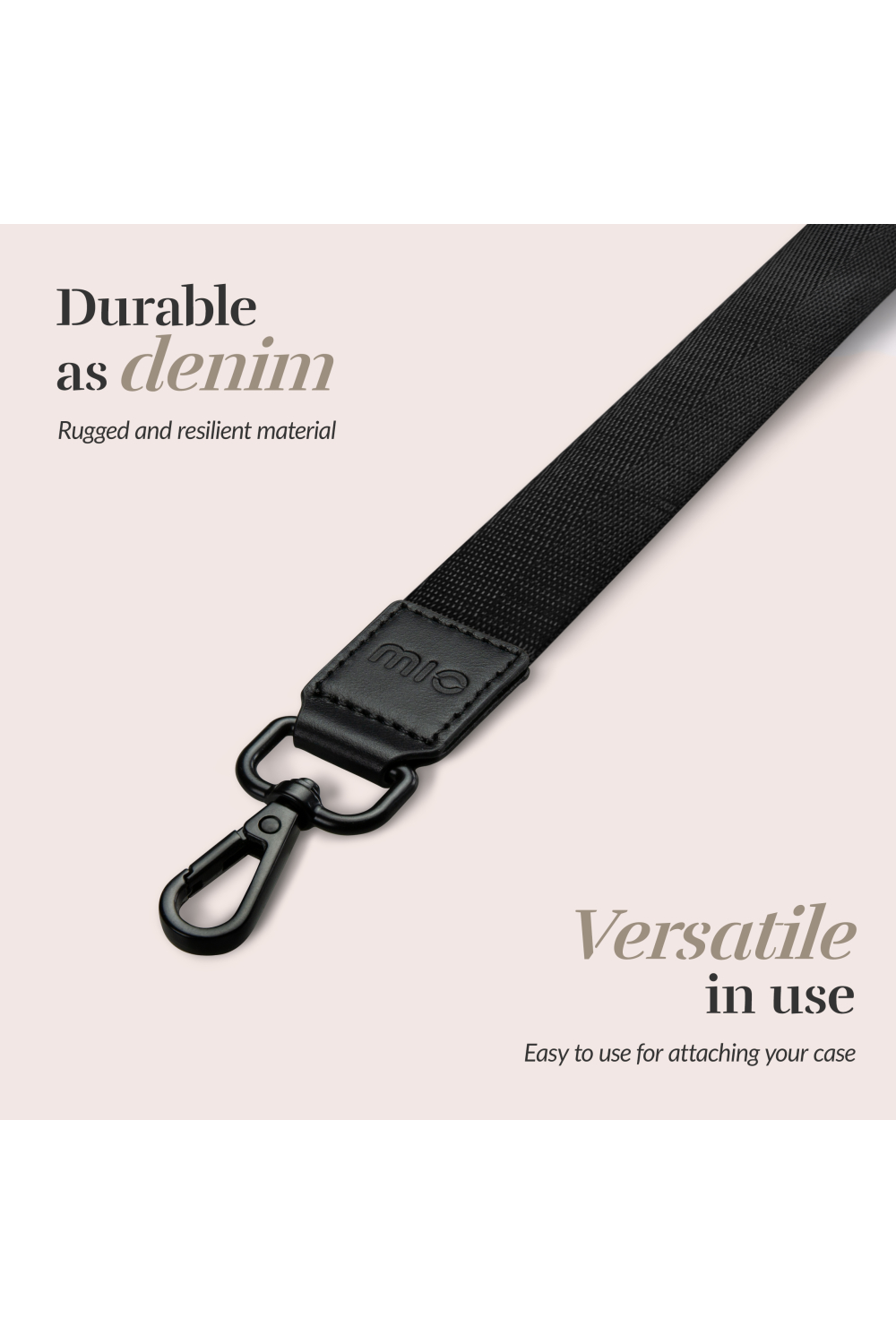 Mio By Mobilize Mio Lanyard Black - Afbeelding 3