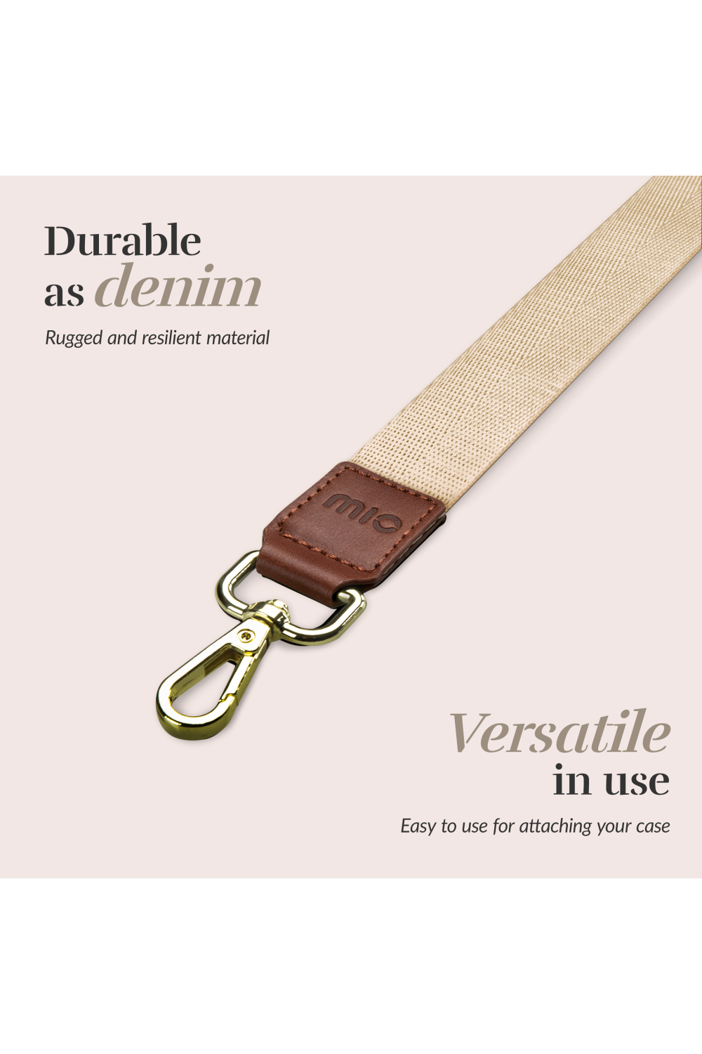 Mio By Mobilize Mio Lanyard Sand - Afbeelding 3