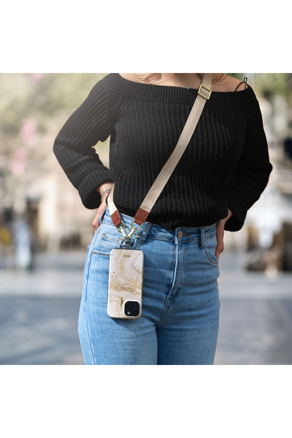 Mio By Mobilize Mio Lanyard Sand - Afbeelding 6