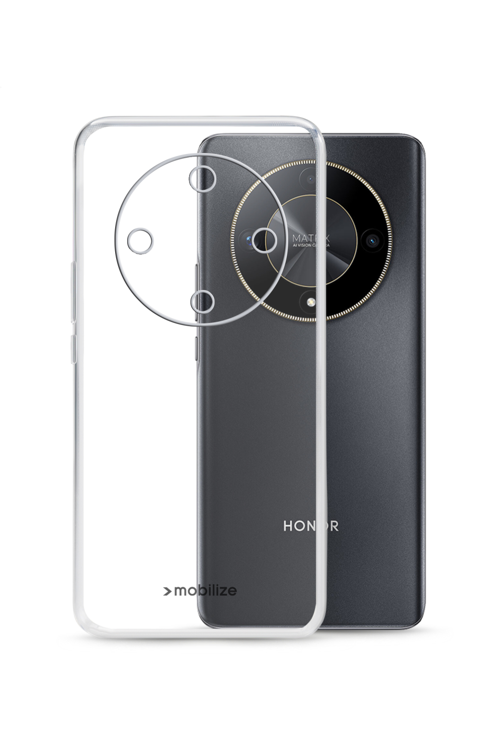 Mobilize Gelly Case Honor Magic6 Lite 5G Clear