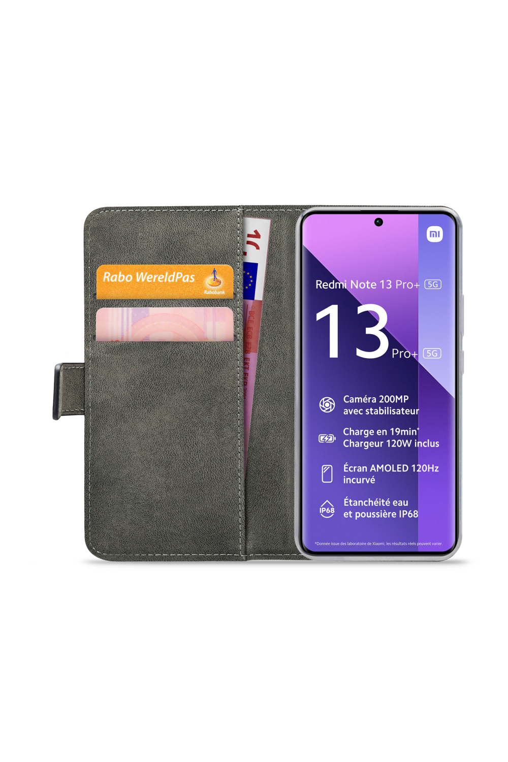 Mobilize Classic Gelly Wallet Book Case Xiaomi Redmi Note 13 Pro+ 5G Black - Afbeelding 4
