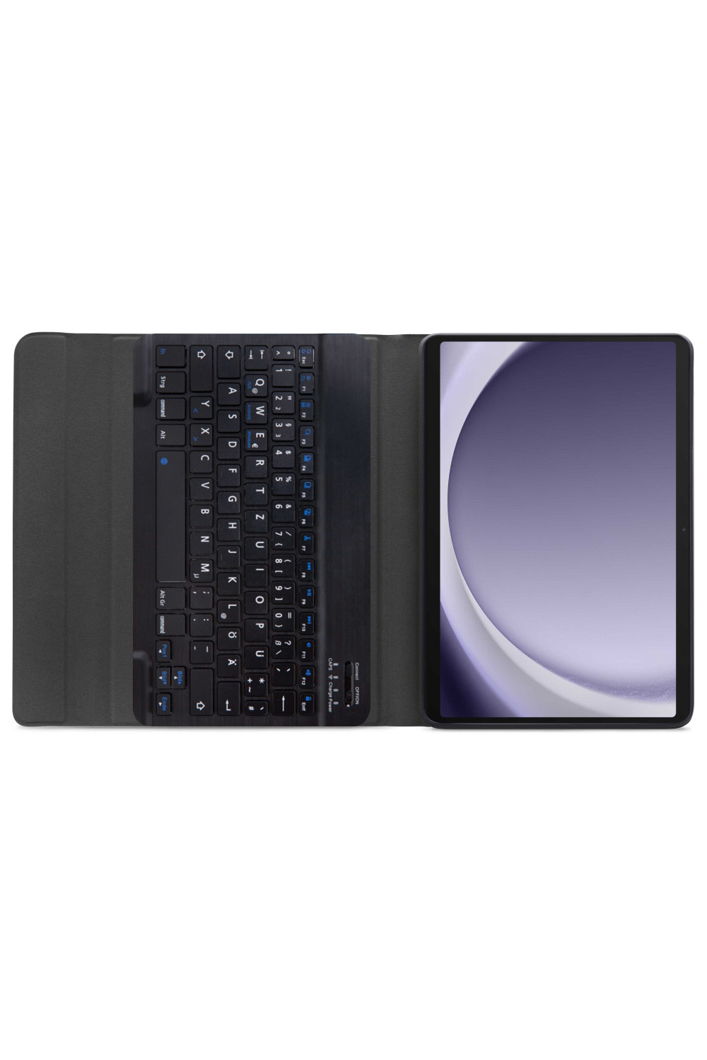Mobilize Detachable Bluetooth Keyboard Case Samsung Galaxy Tab A9+/A11+ 11 Black Qwertz - Afbeelding 4