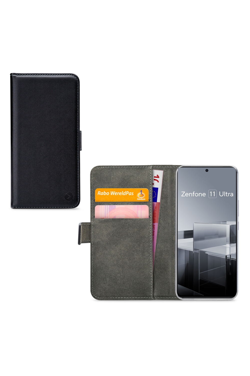 Mobilize Classic Gelly Wallet Book Case Asus Zenfone 11 Ultra Black