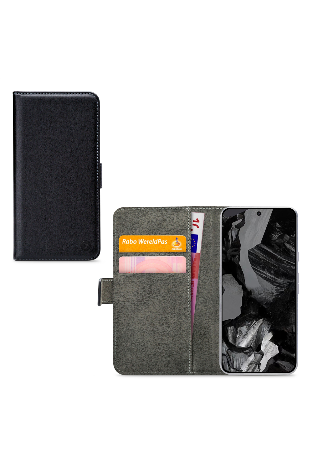 Mobilize Classic Gelly Wallet Book Case Google Pixel 8A Black
