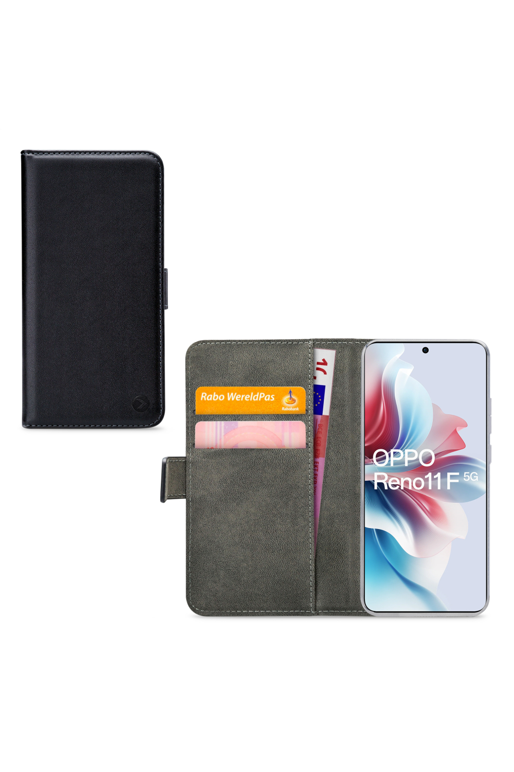 Mobilize Classic Gelly Wallet Book Case Oppo Reno11 F 5G Black