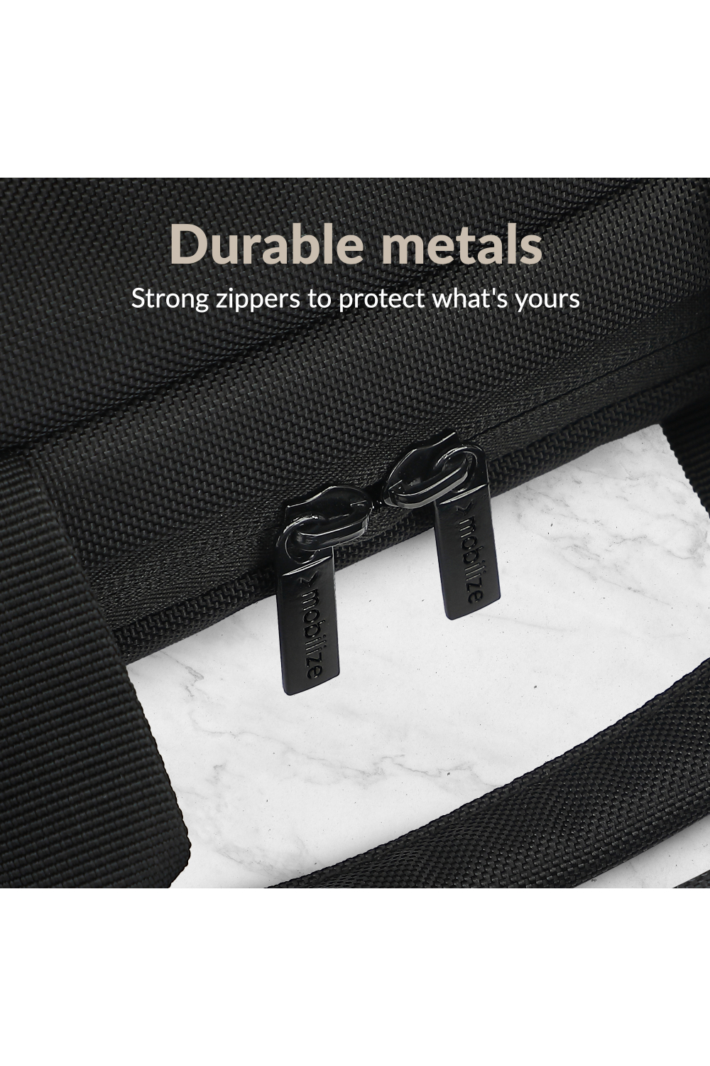 Mobilize Waterresistant Laptop Bag Up To 16Inch Black - Afbeelding 5