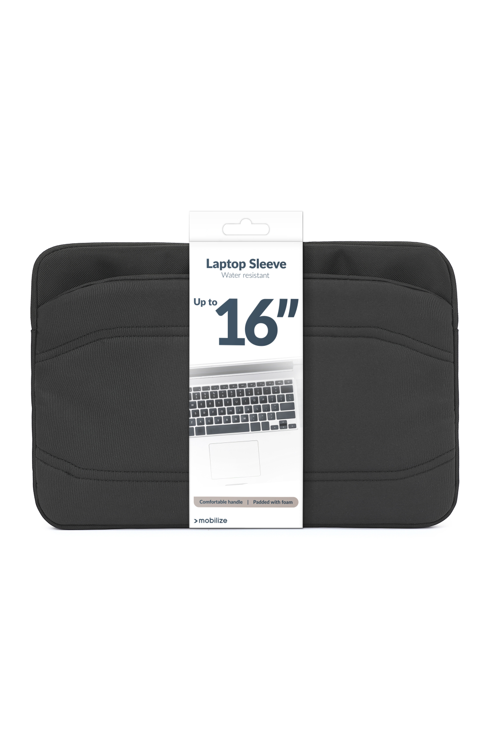 Mobilize Waterresistant Laptop Sleeve Up To 16Inch Black - Afbeelding 9